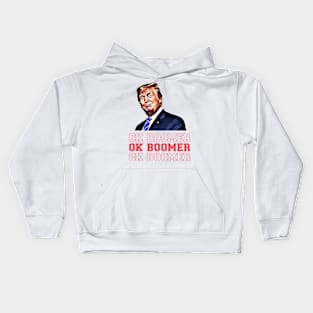 TRUMP OK BOOMER Kids Hoodie